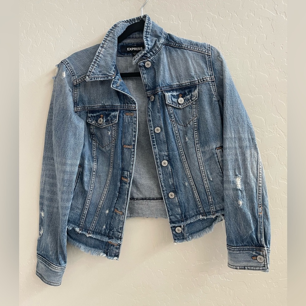 Express Blue Jean Jacket